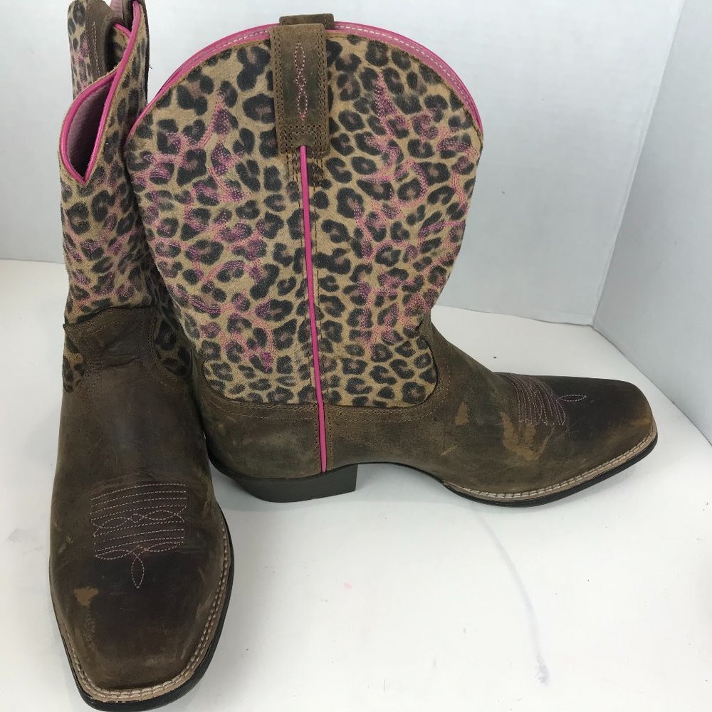 Ariat Legend Leopard print shaft US 6 EU 37.5